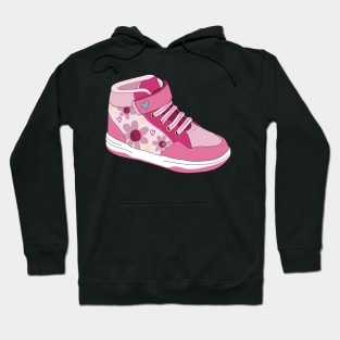 Pink Sneaker Sticker Hoodie